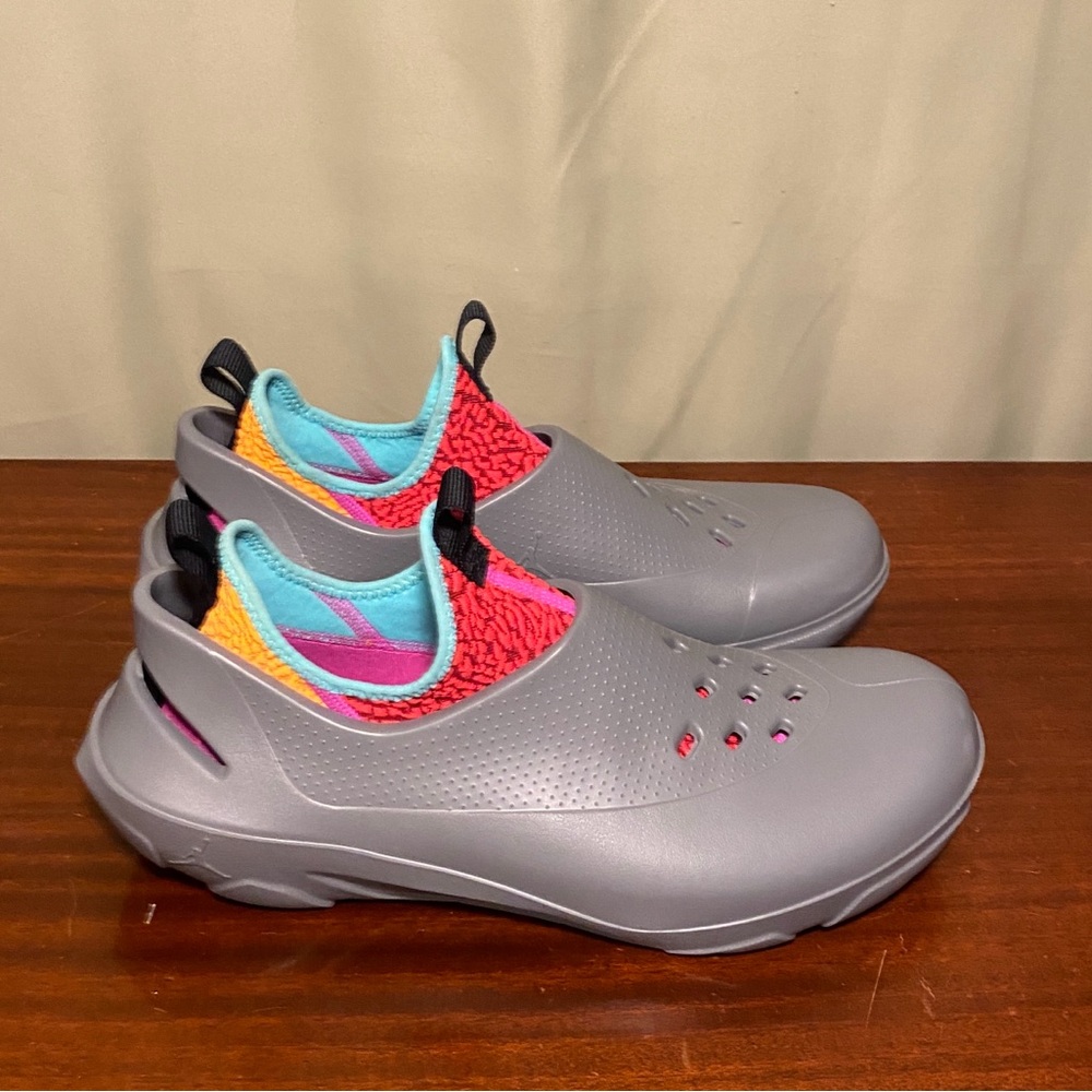 Nike Air Jordan System 23 Cool Grey Siren Red Clogs Men’s 13